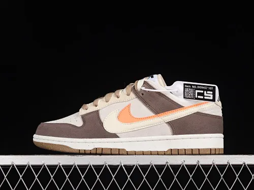 All categories Nk SB Dunk Series Nk SB Dunk Low low-top sneakers Nk SB Dunk Low "85" white and orange double hook SB low-top sports and leisure sneakers DO9457-107